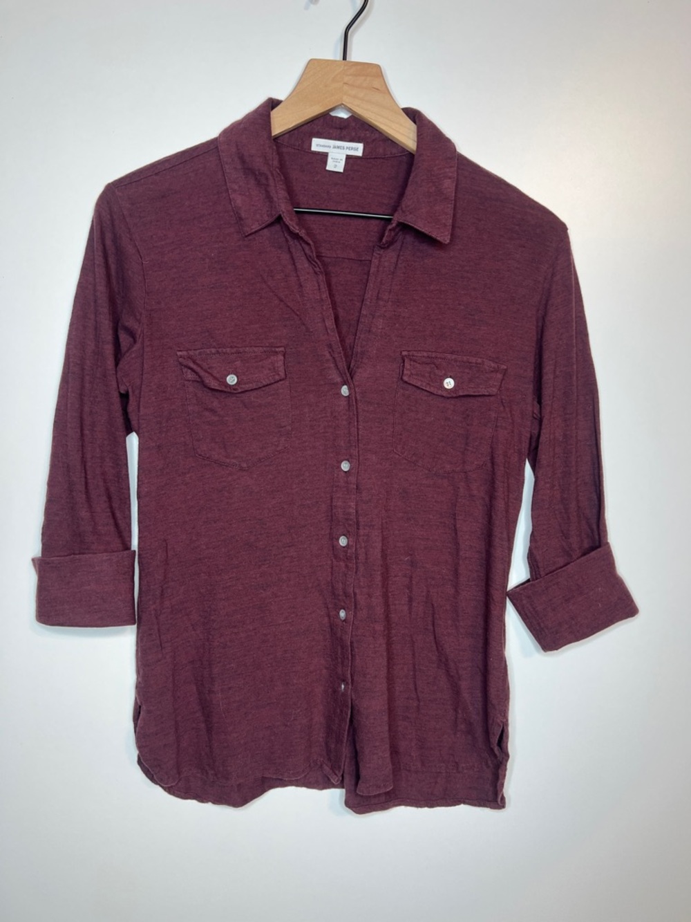 James Perse button down shirt